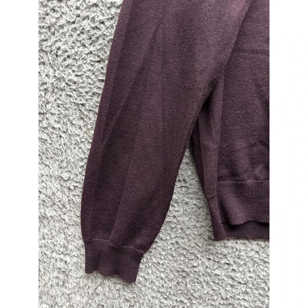 The Men's Store Bloomingdale's Merino Wool V-Neck Pullover‎ Sweater Mens Size L